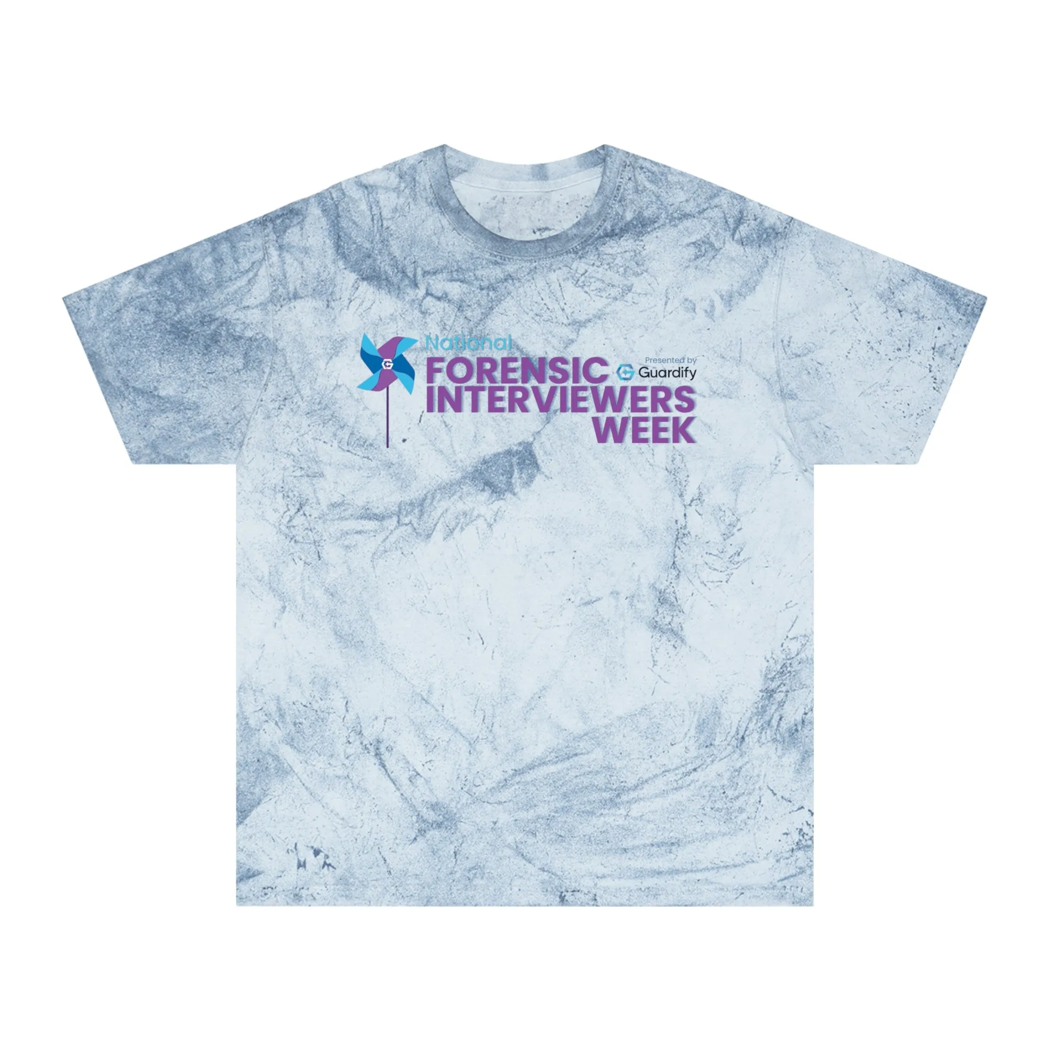 2024 Forensic Interviewer Week Unisex Color Blast T-Shirt
