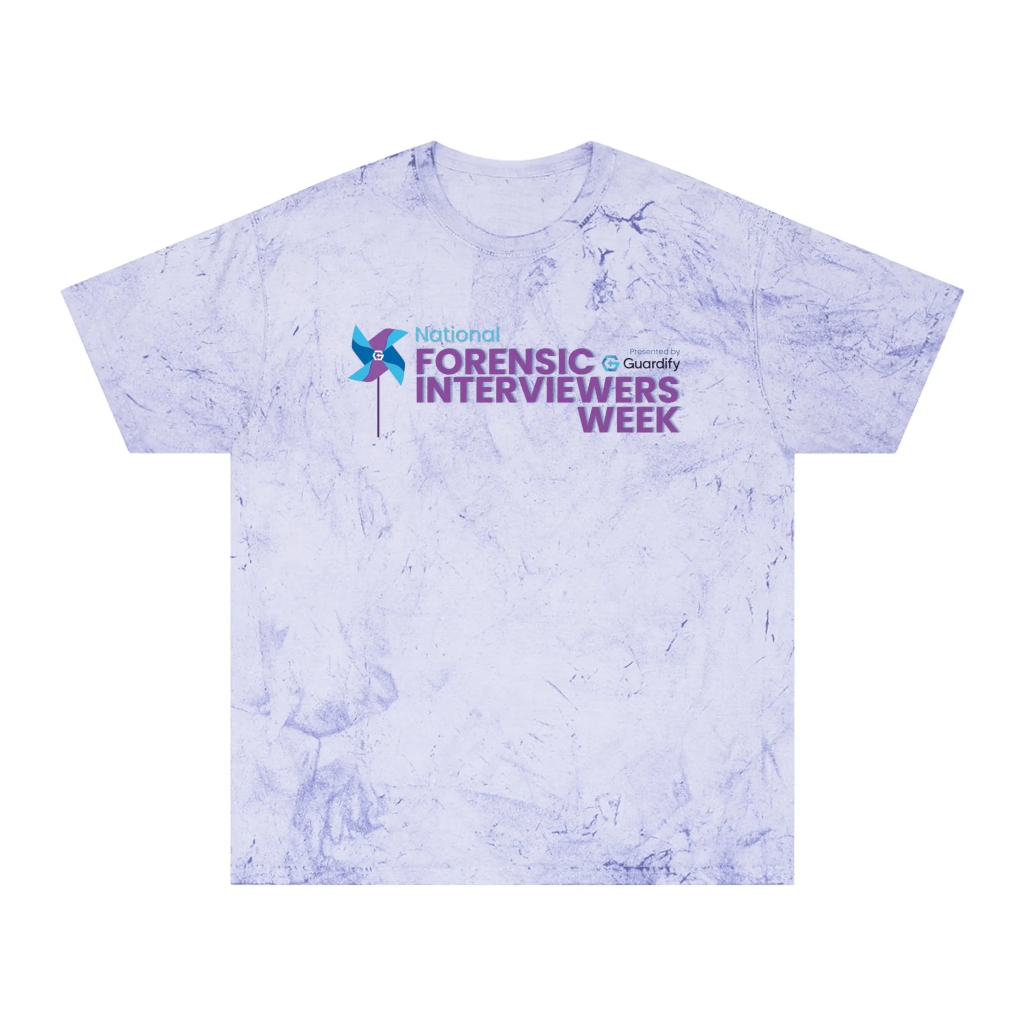 2024 Forensic Interviewer Week Unisex Color Blast T-Shirt