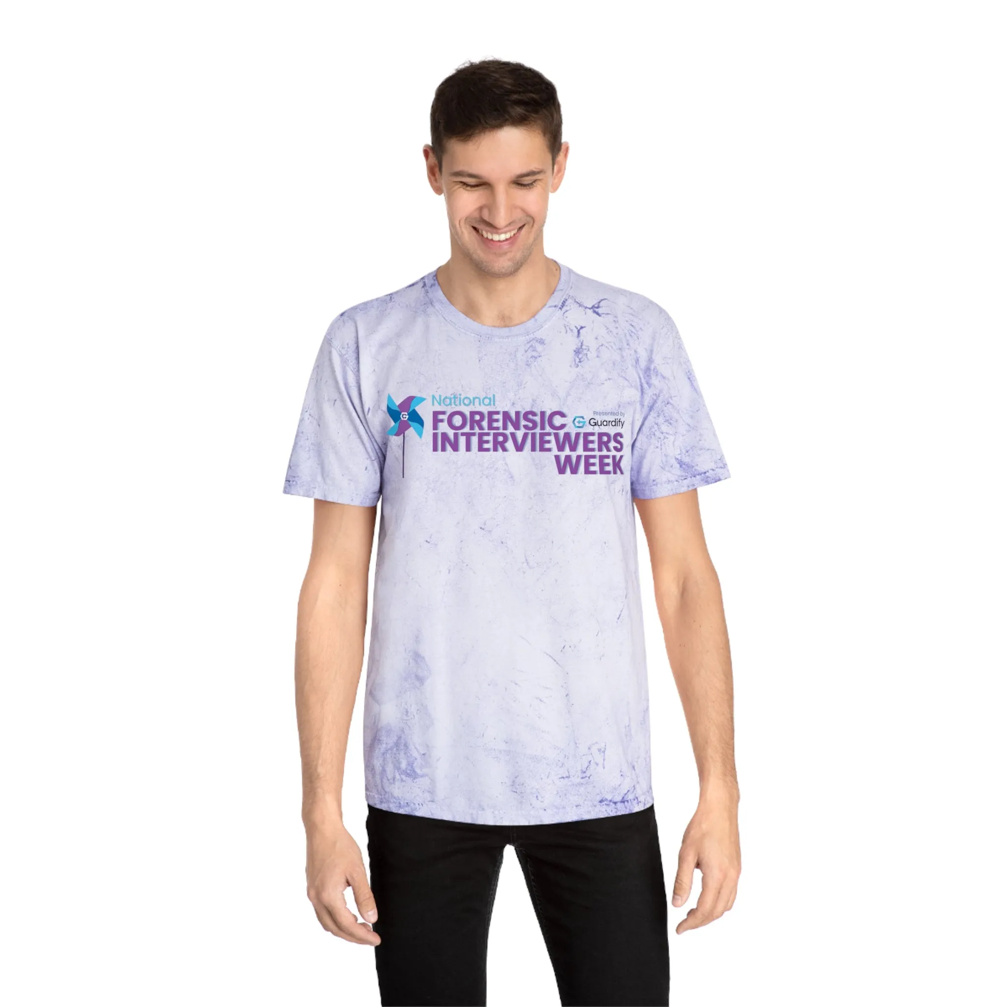 2024 Forensic Interviewer Week Unisex Color Blast T-Shirt