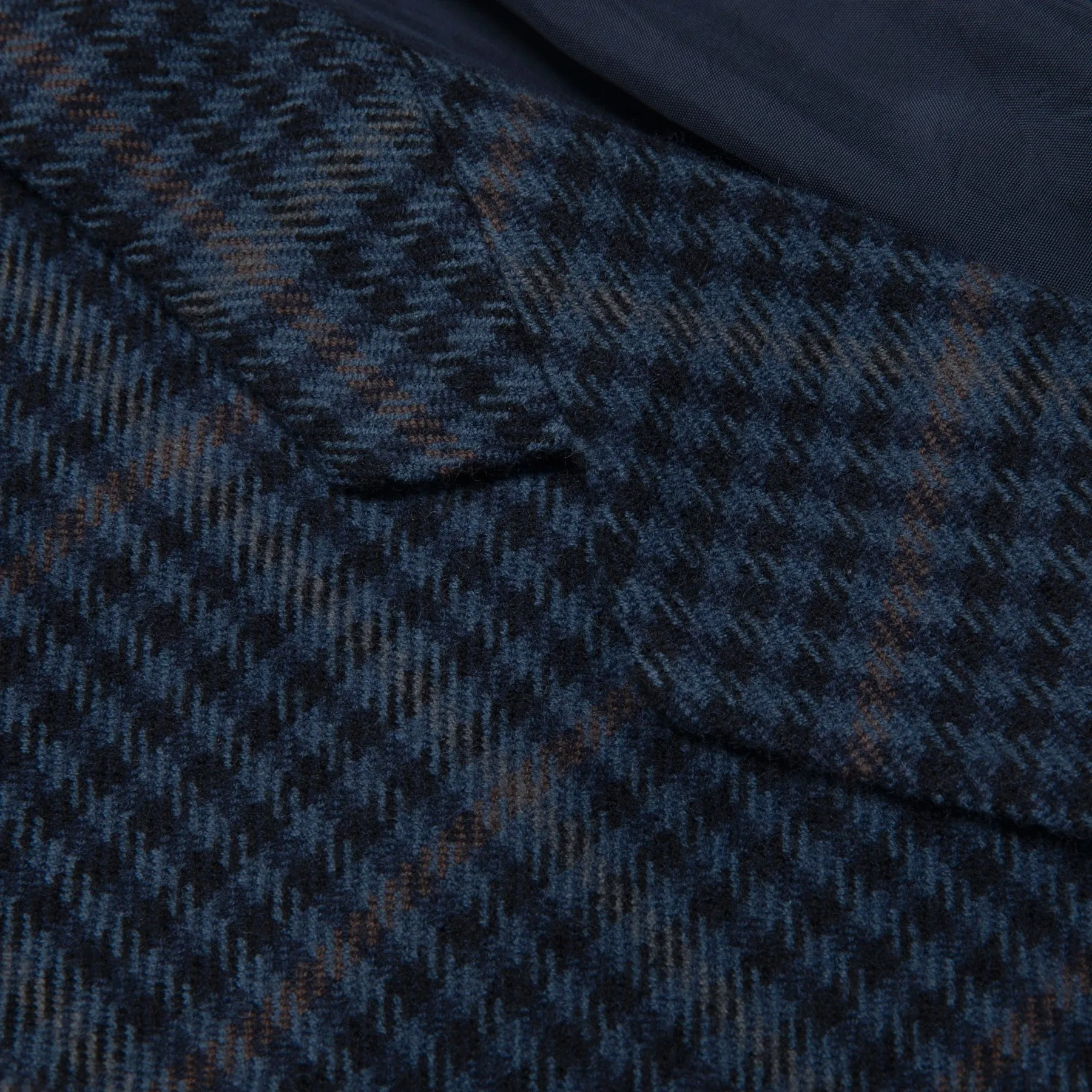 60s Houndstooth Brushed Twill Tweed Sports Jacket