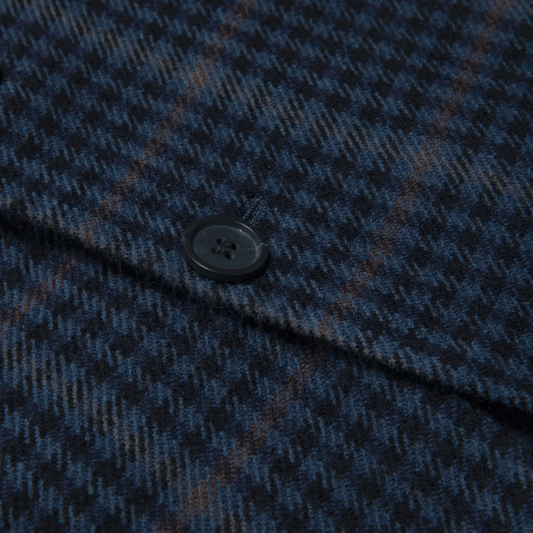60s Houndstooth Brushed Twill Tweed Sports Jacket
