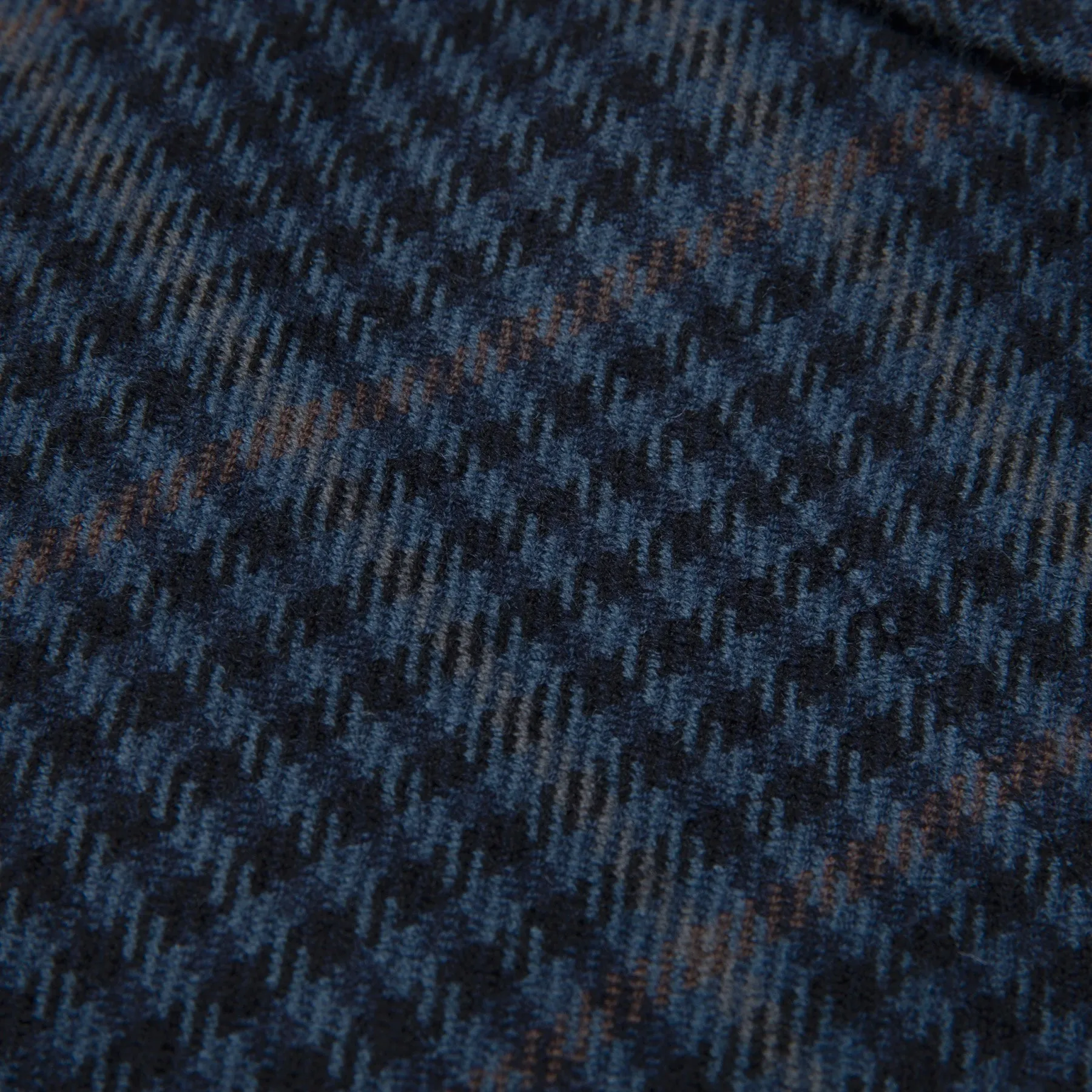 60s Houndstooth Brushed Twill Tweed Sports Jacket
