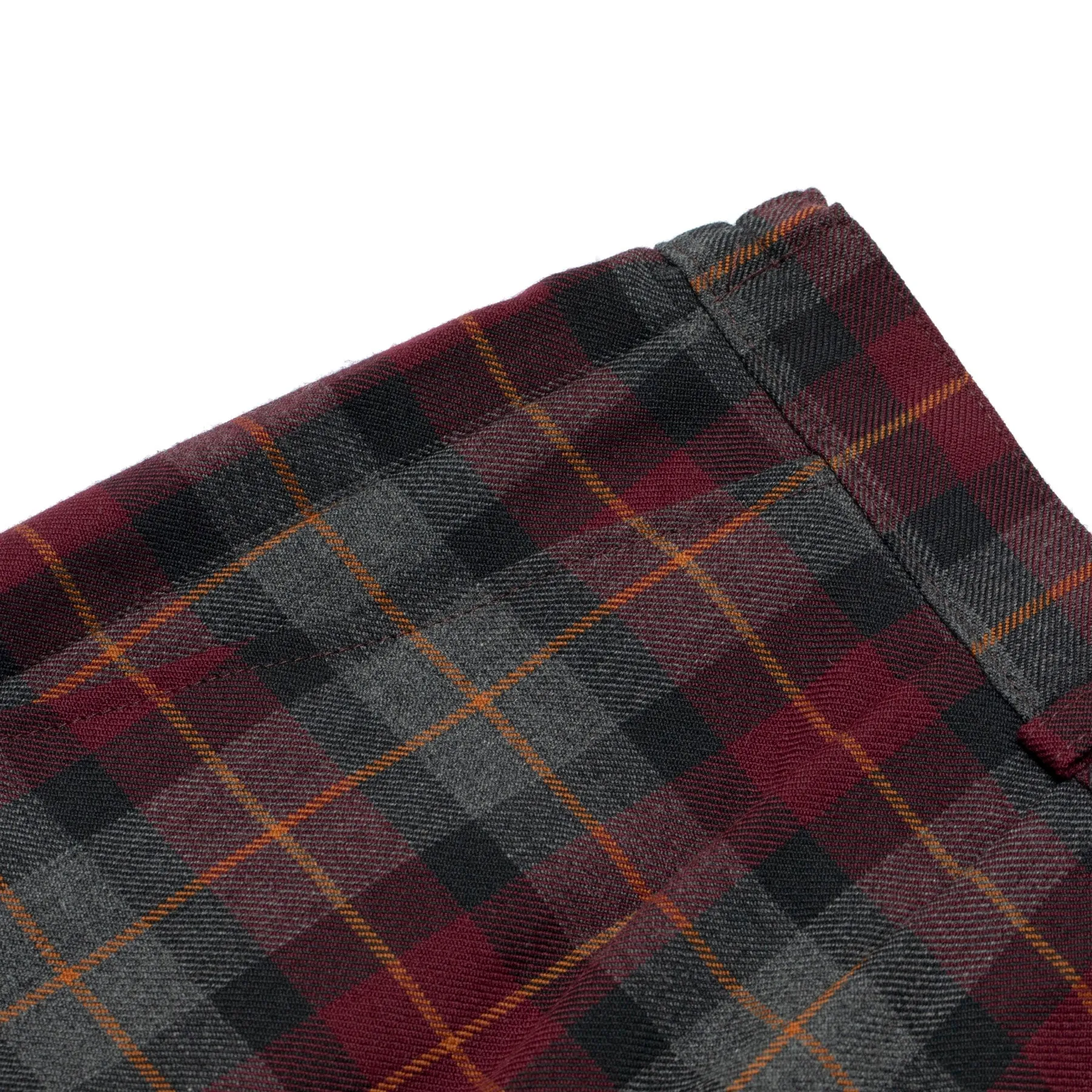 70s, Glen Plaid, Flannel Wool, Twill Weave