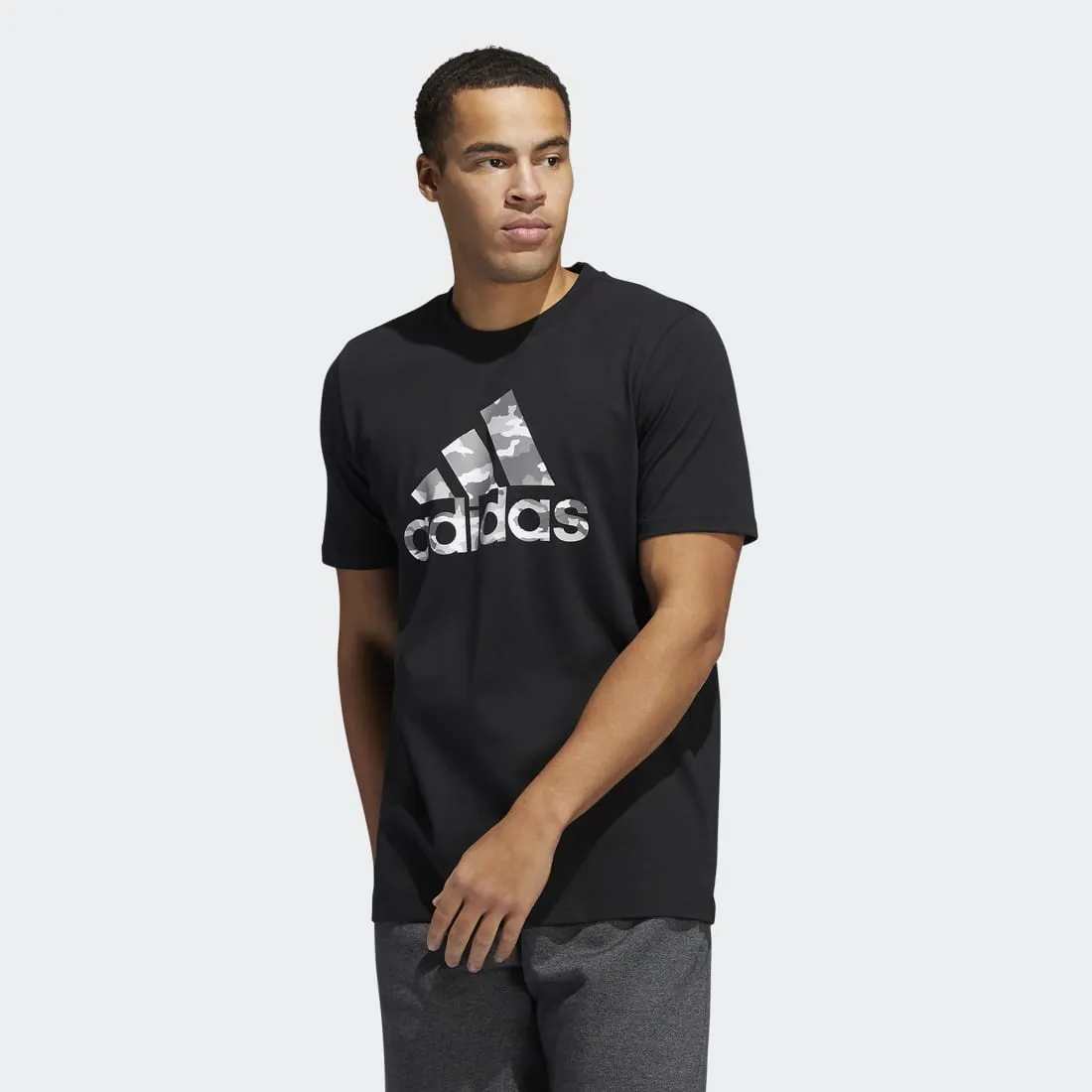 adidas Camo Badge of Sport Graphic Men's Tee