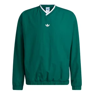 ADIDAS WIND PULLOVER COLLEGIATE GREEN / WHITE