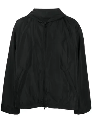 Balenciaga logo-print Hooded Windbreaker