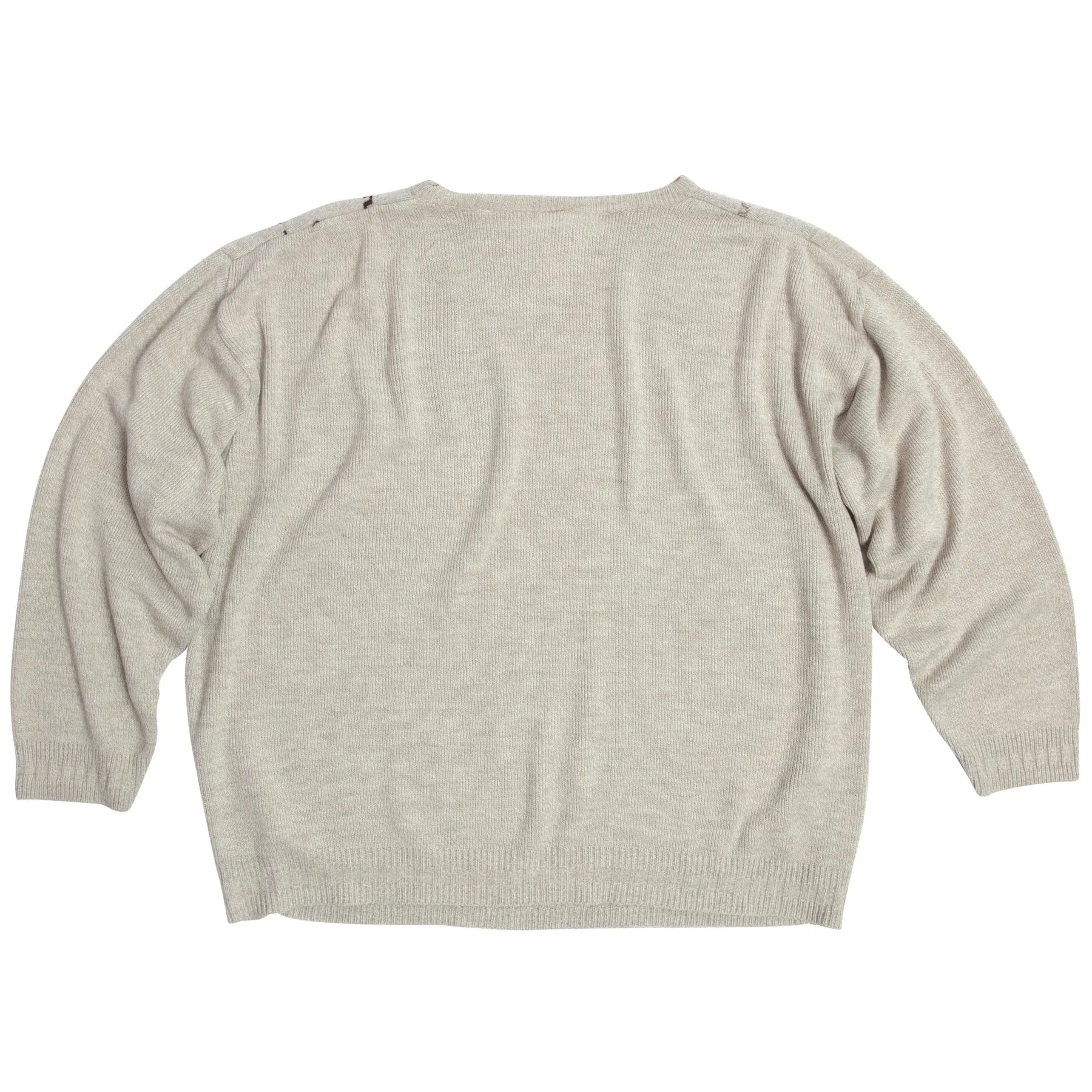 Bauhaus Jacquard Cashmere Slip Stitch Jumper