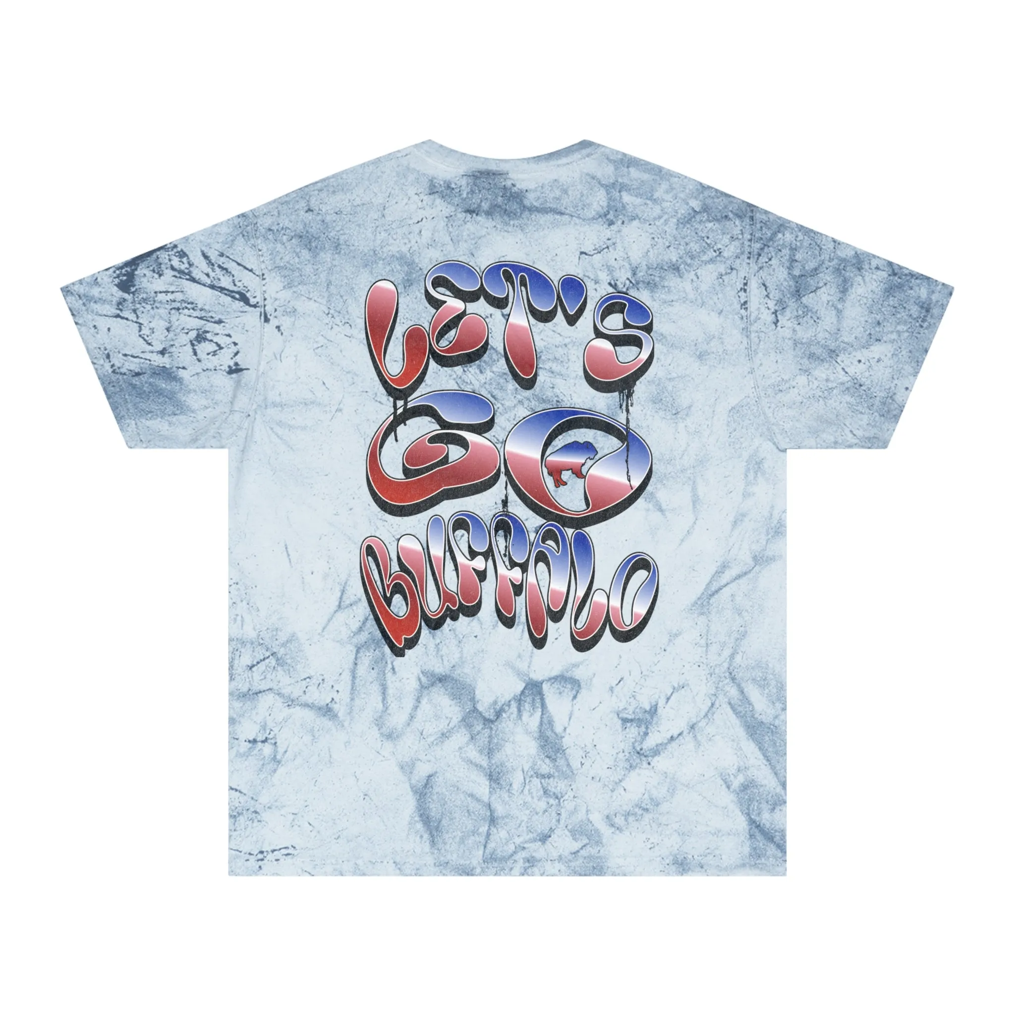 Buffalo Football Color Blast Graffiti T-Shirt
