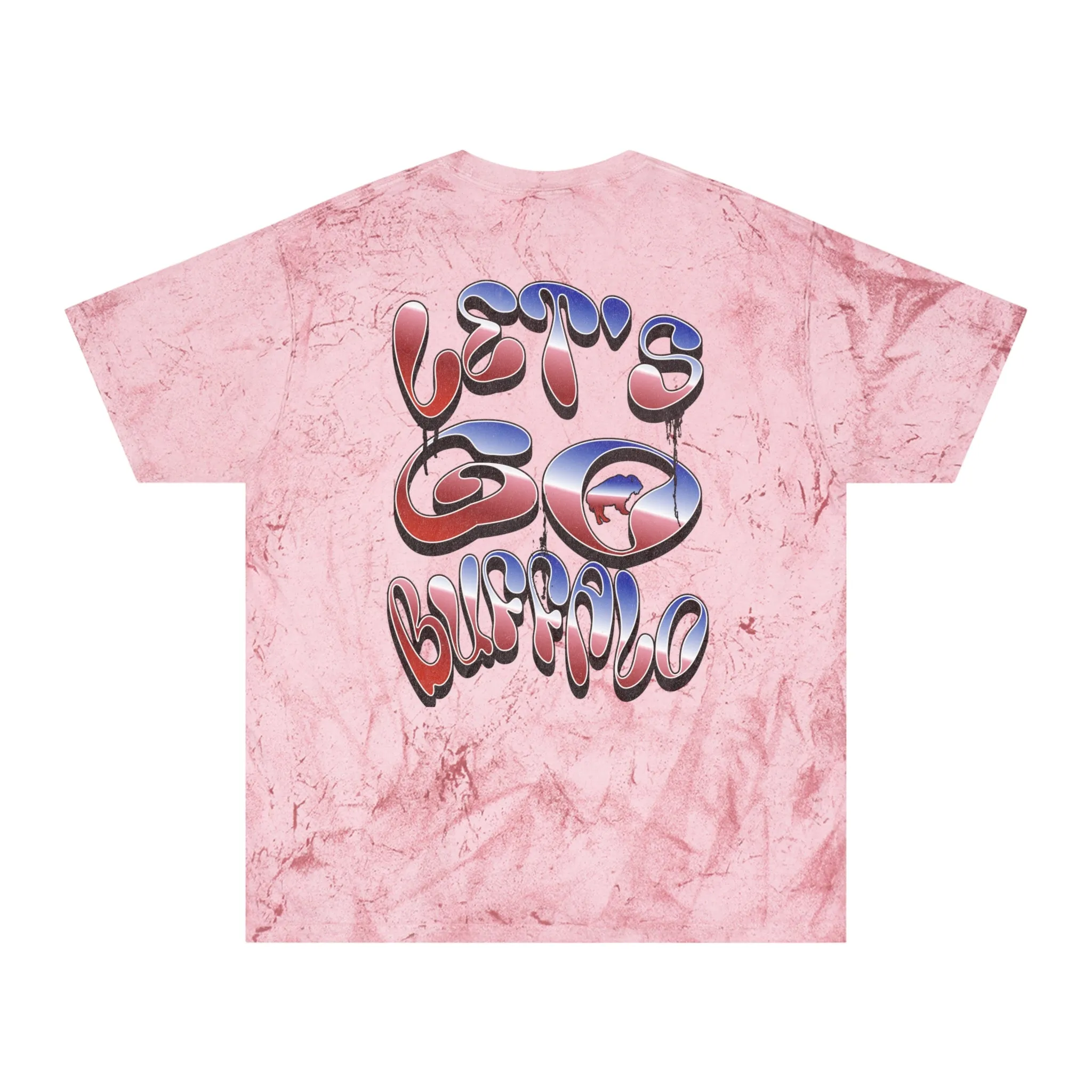 Buffalo Football Color Blast Graffiti T-Shirt