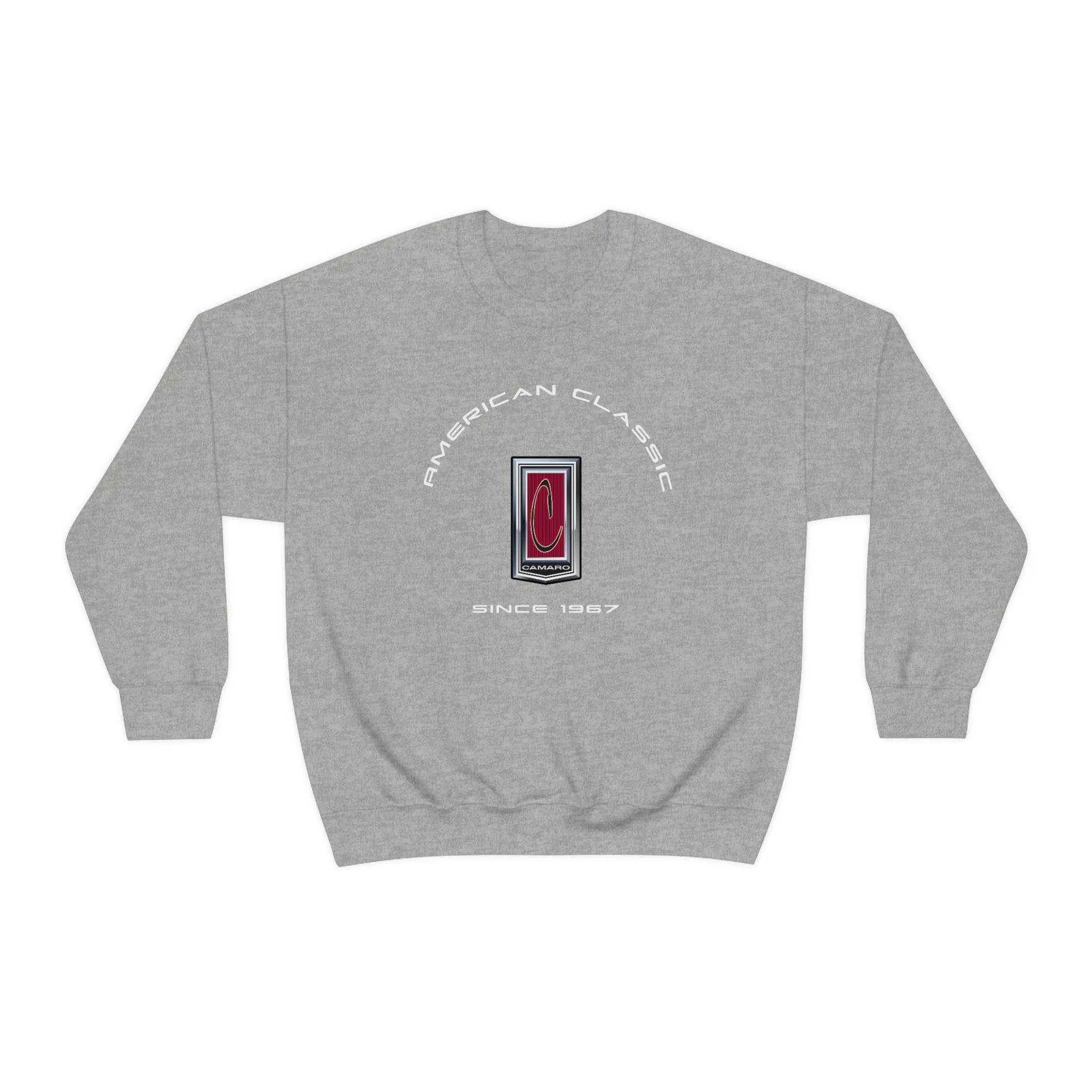 Camaro 1st Gen American Classic Crew Neck Heavy Duty Sweatshirt