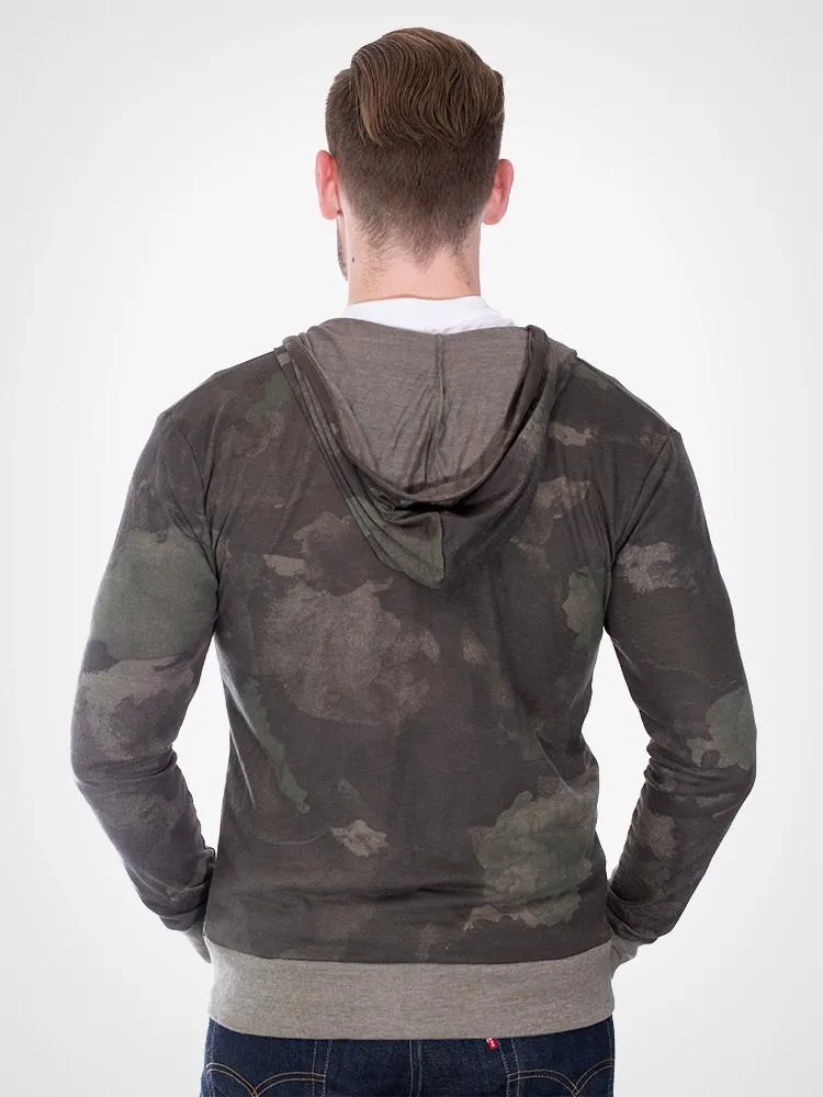 Camo Dreamstate Zip Hoodie