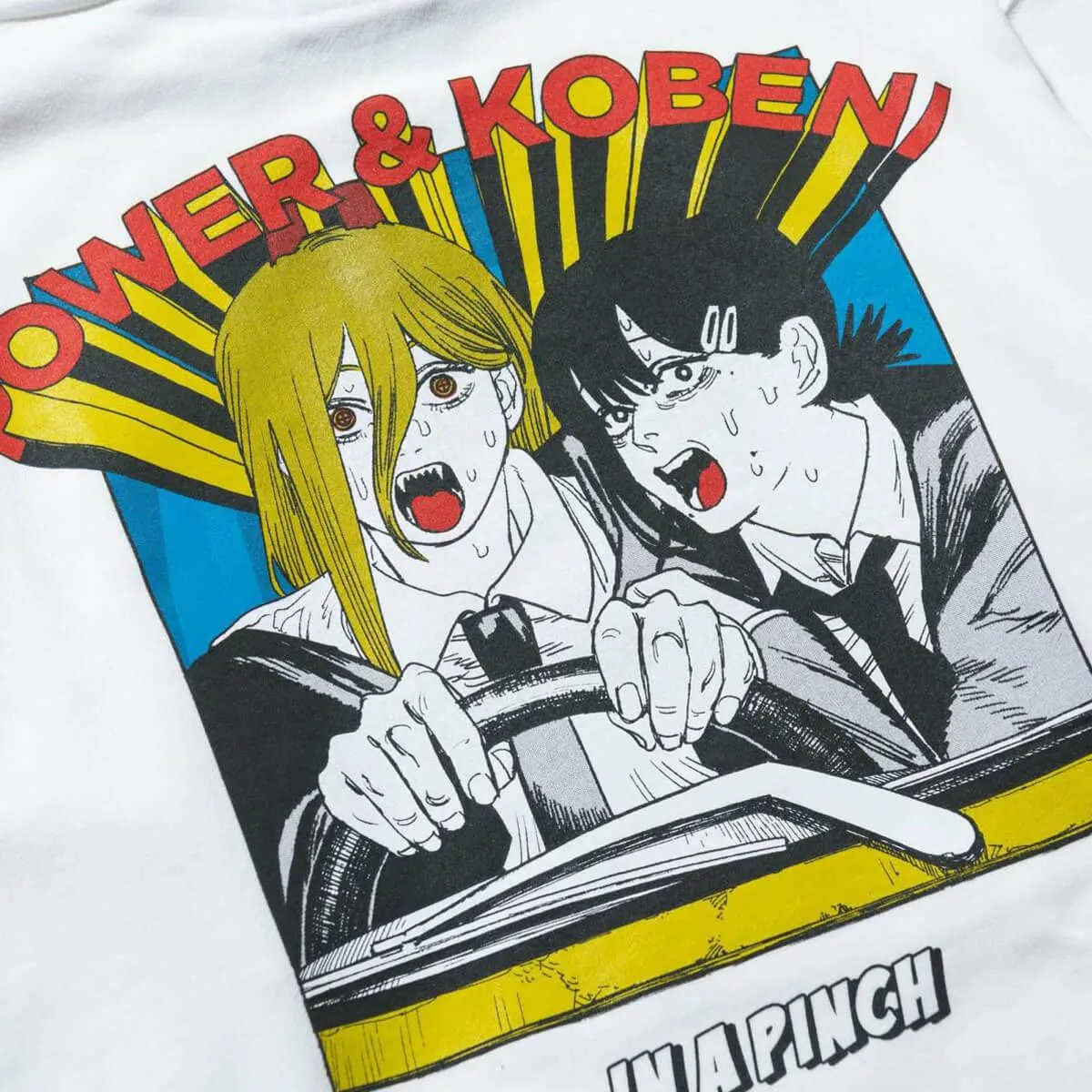 Chainsaw Man Power and Kobeni Car Hoodie