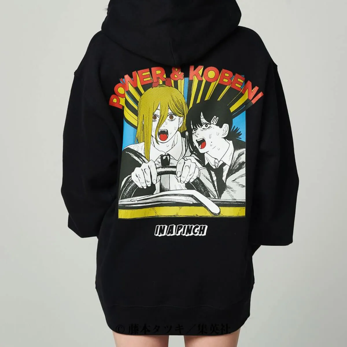 Chainsaw Man Power and Kobeni Car Hoodie