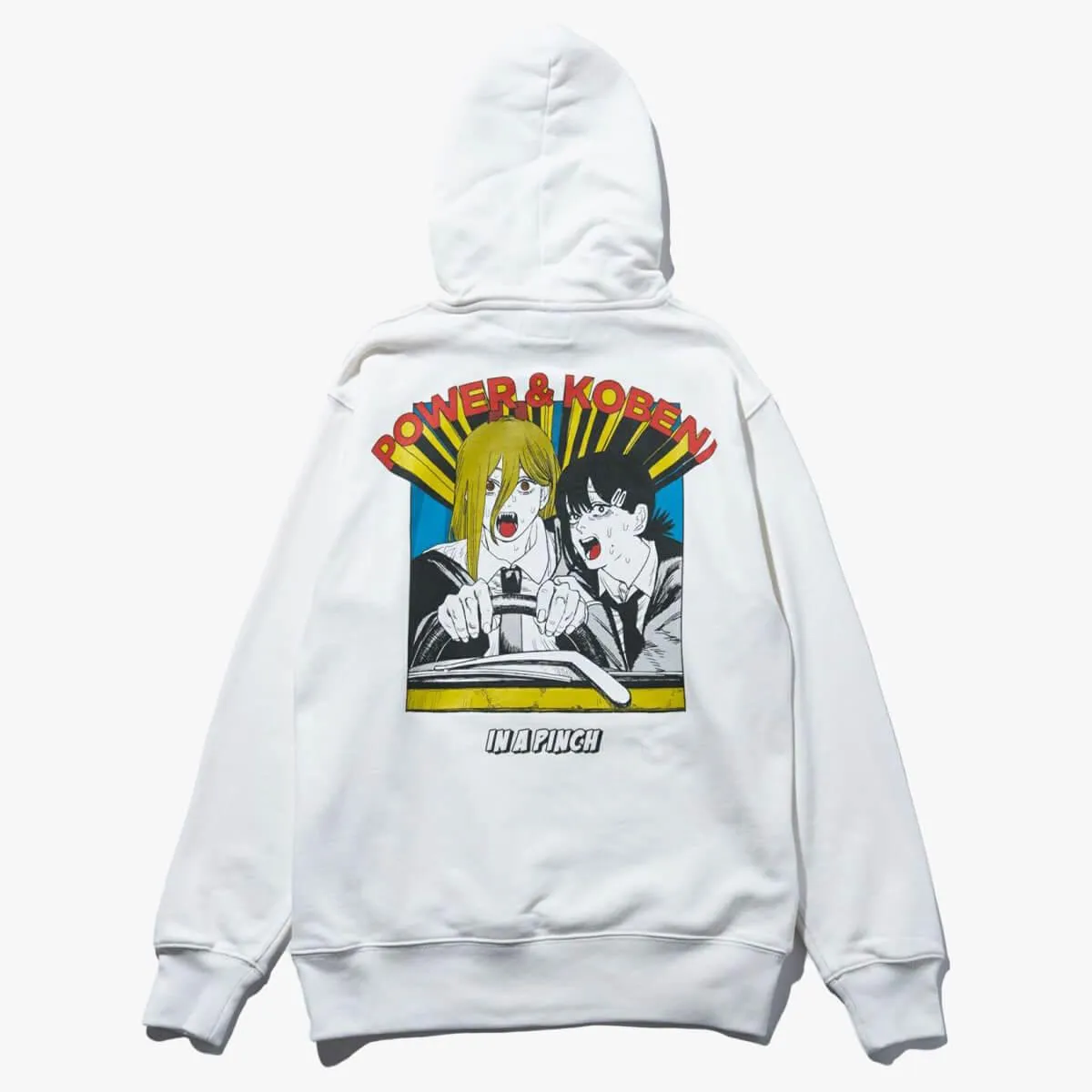 Chainsaw Man Power and Kobeni Car Hoodie