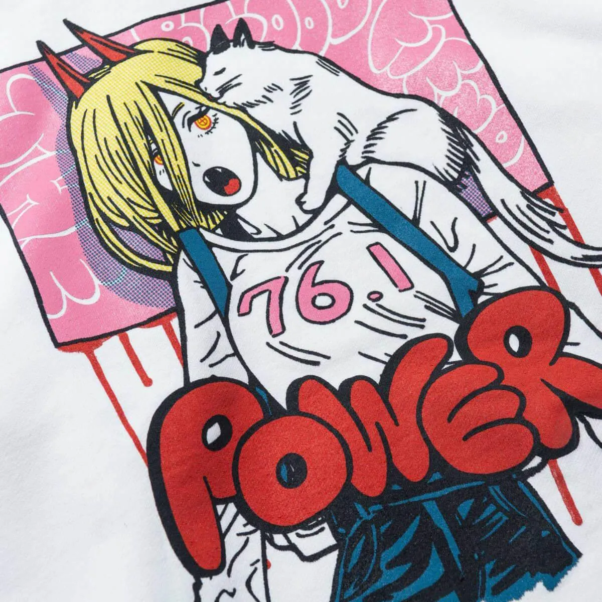 Chainsaw Man Power and Meowy Hoodie