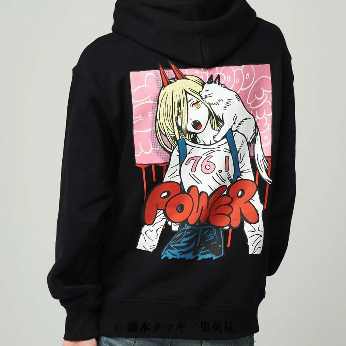 Chainsaw Man Power and Meowy Hoodie