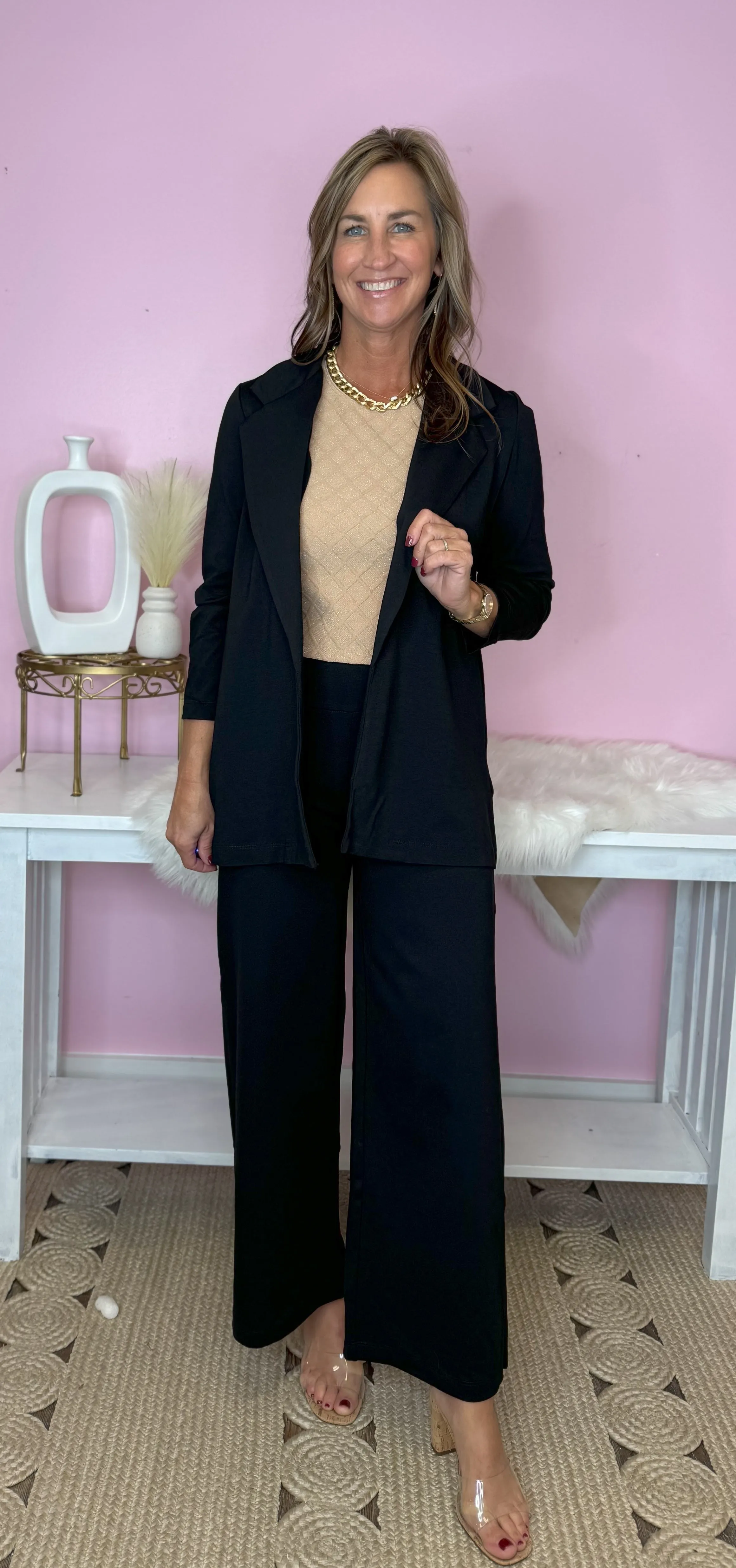 Magic 3/4 Sleeve Blazer (5 Colors)