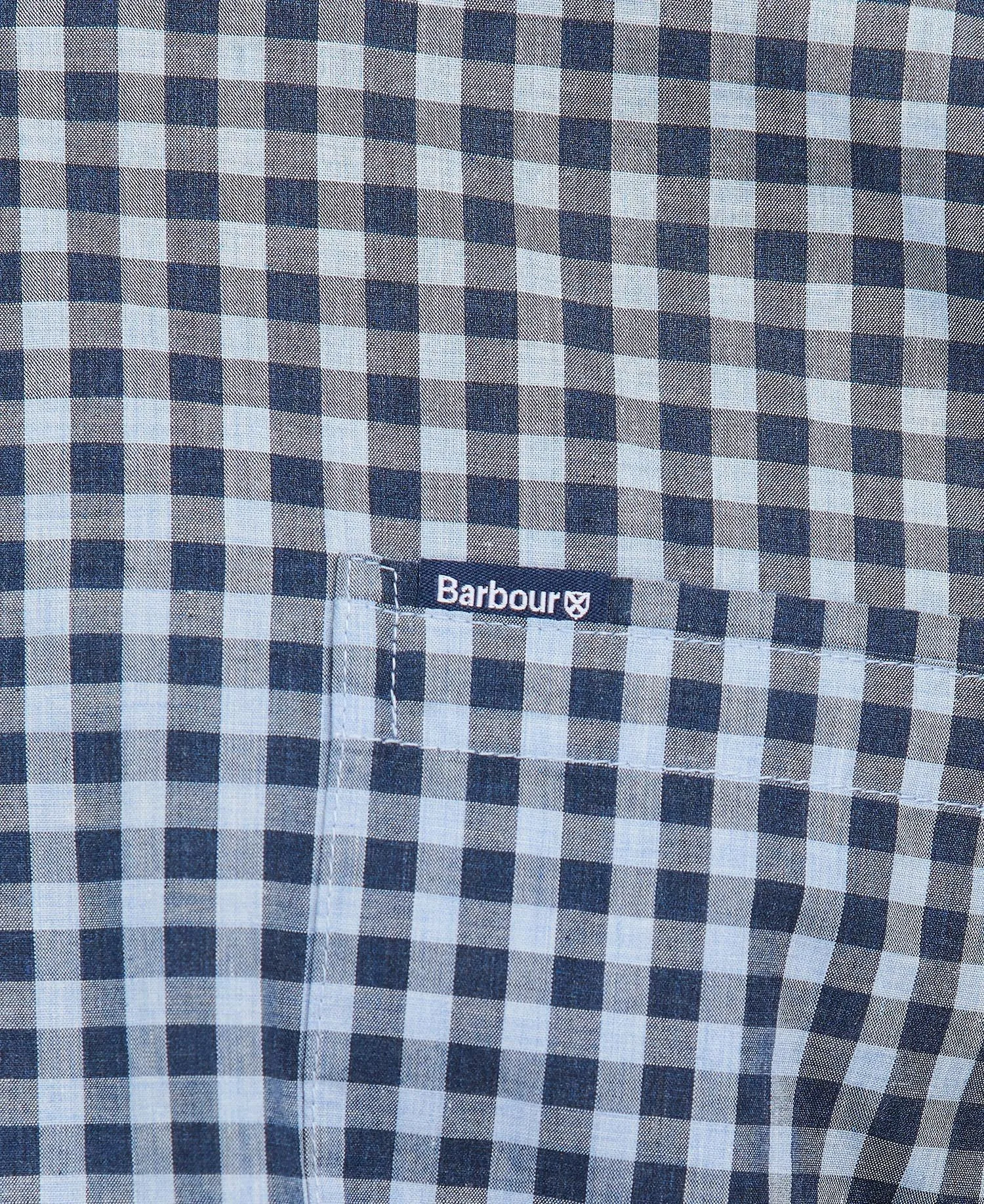 Merryton Tailored Shirt in Blue by Barbour