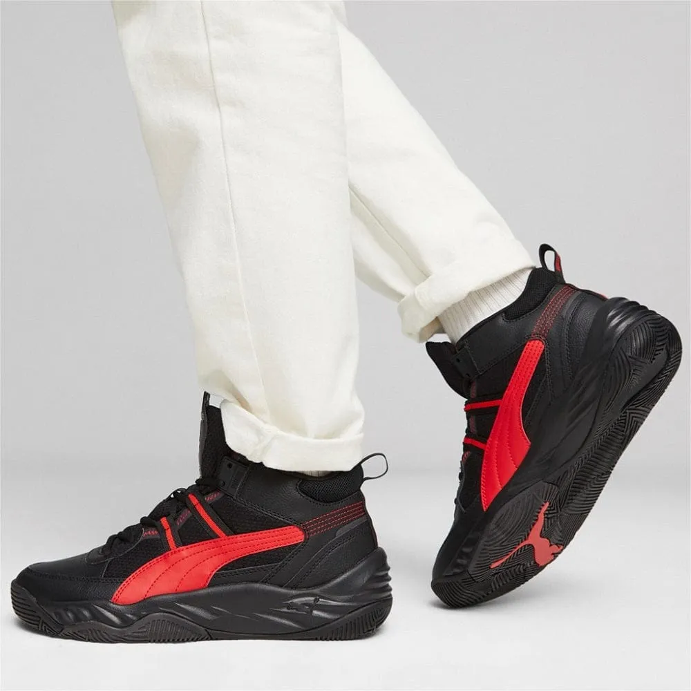 PUMA Rebound Future NextGen - Black / For All Time Red / Dark Coal