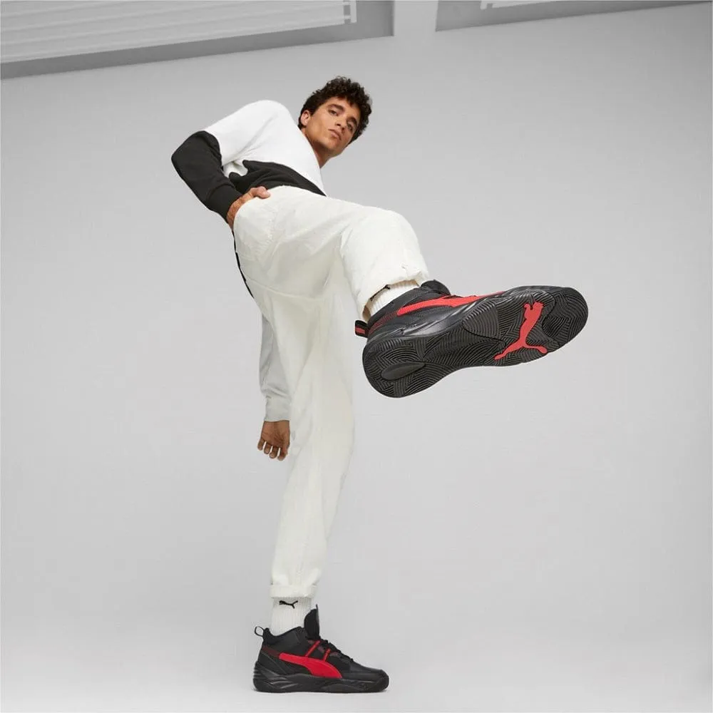 PUMA Rebound Future NextGen - Black / For All Time Red / Dark Coal