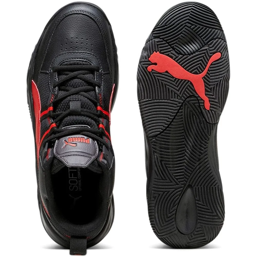 PUMA Rebound Future NextGen - Black / For All Time Red / Dark Coal