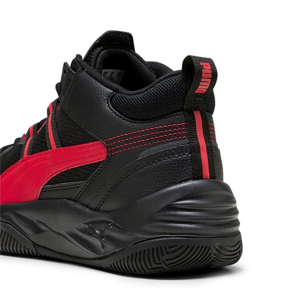 PUMA Rebound Future NextGen - Black / For All Time Red / Dark Coal