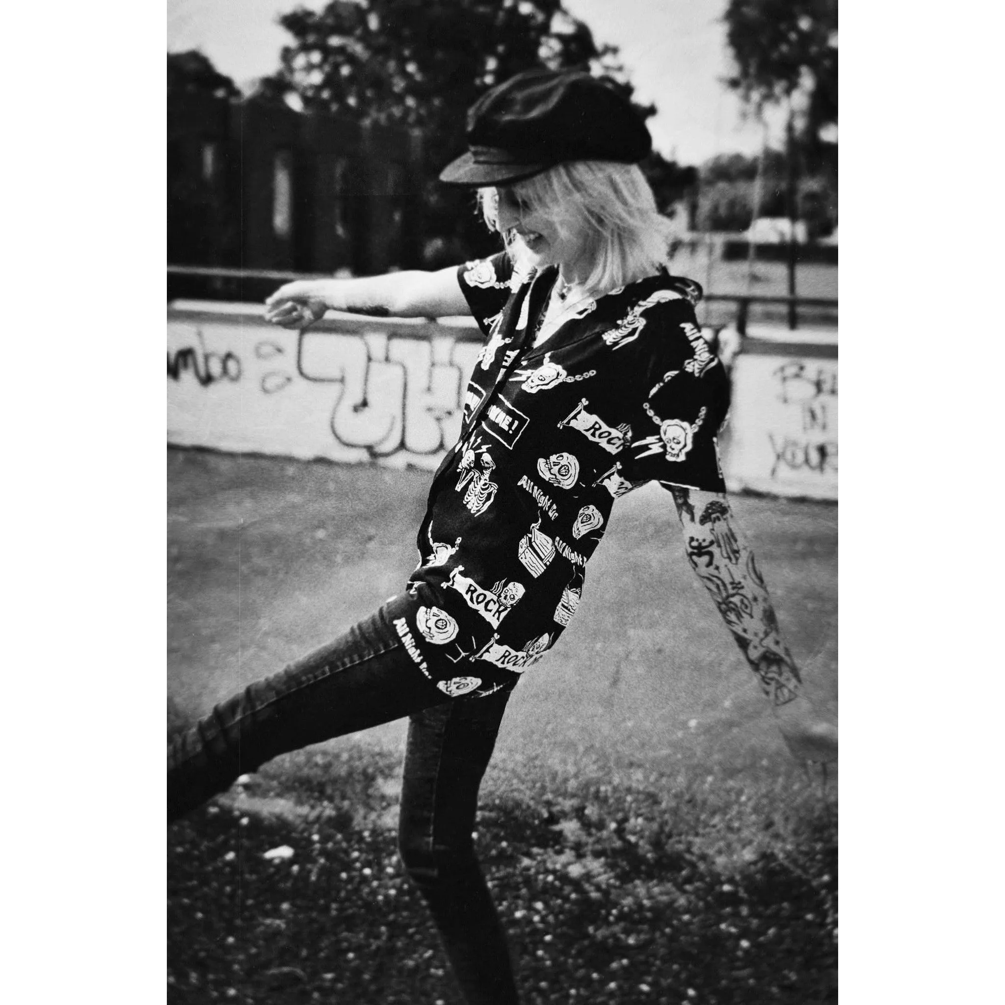 Rock Me, Shock Me Button-Up