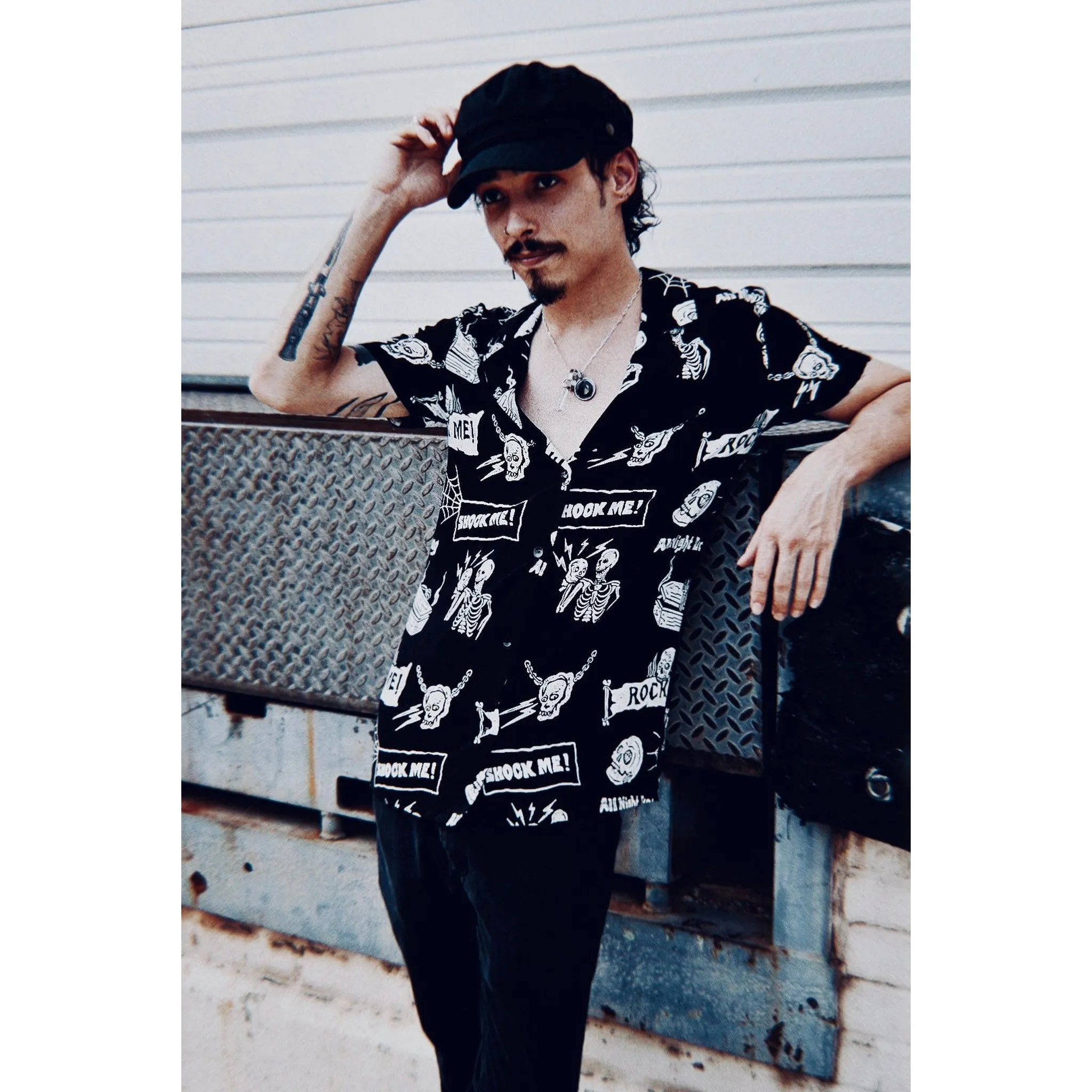 Rock Me, Shock Me Button-Up