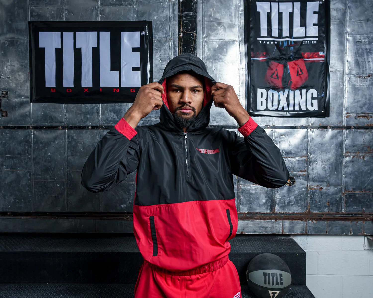 TITLE Boxing Two Tone Wind Jacket